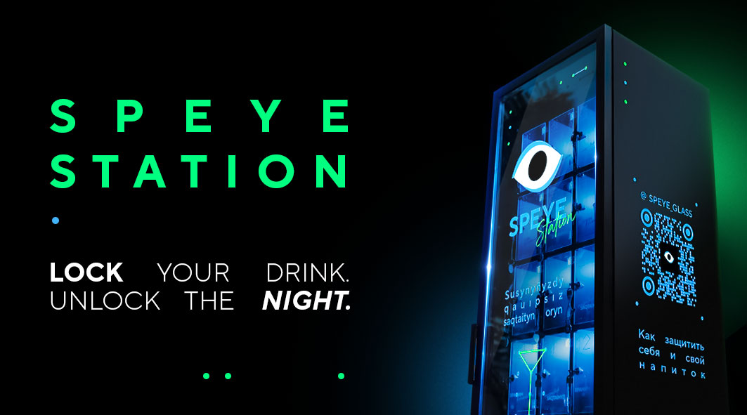 SPEYE STATION — Lock your drink. Unlock the night.
